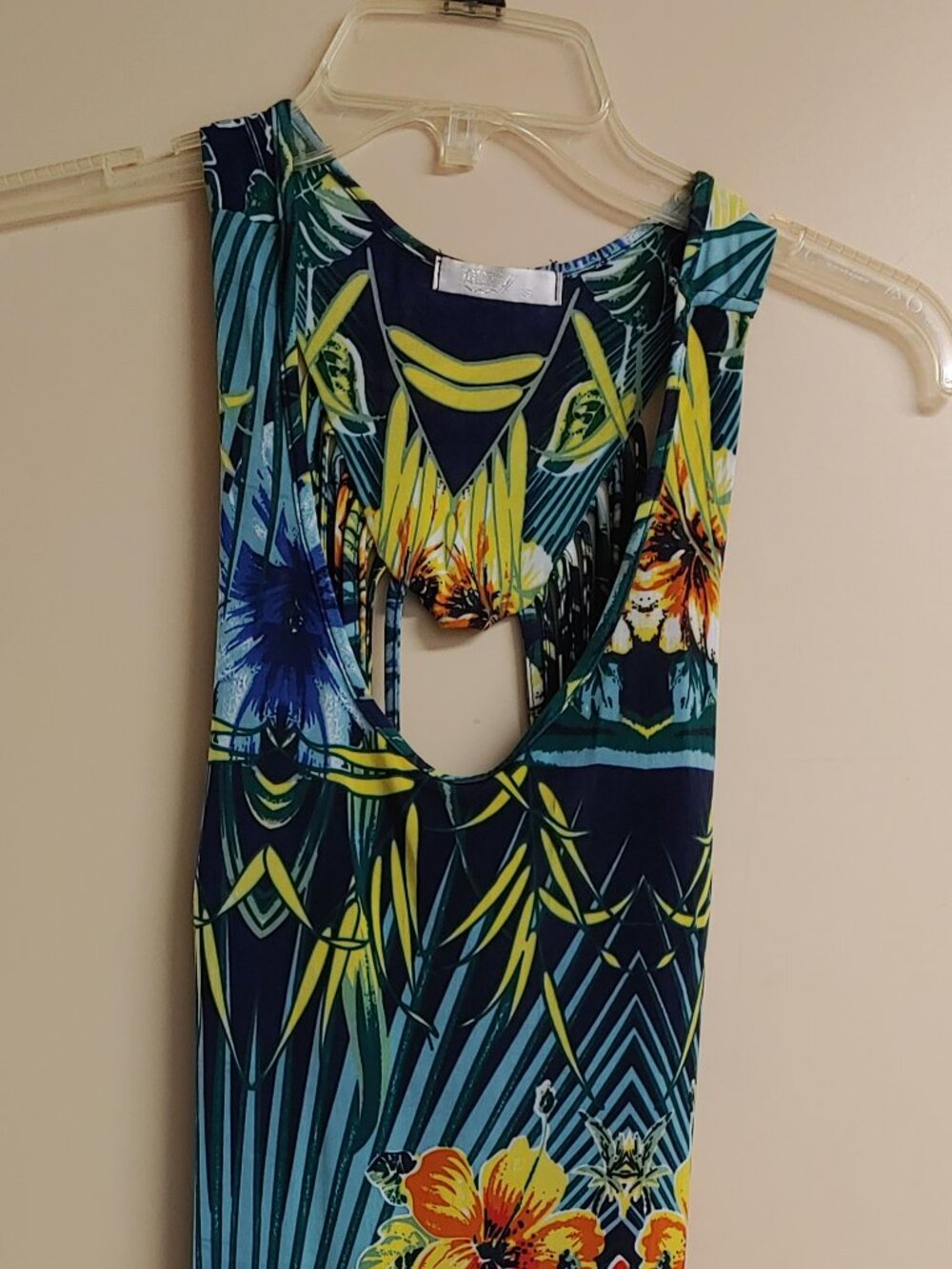 Maxi length summer dress